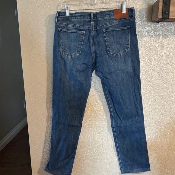 Lucky Brand Women's Straight Leg Blue Jeans - Picture 3 of 3